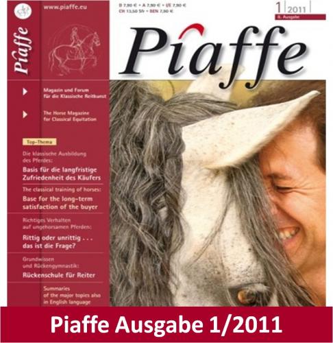 Piaffe - vorhandene Magazine von 2011 bis 2013 